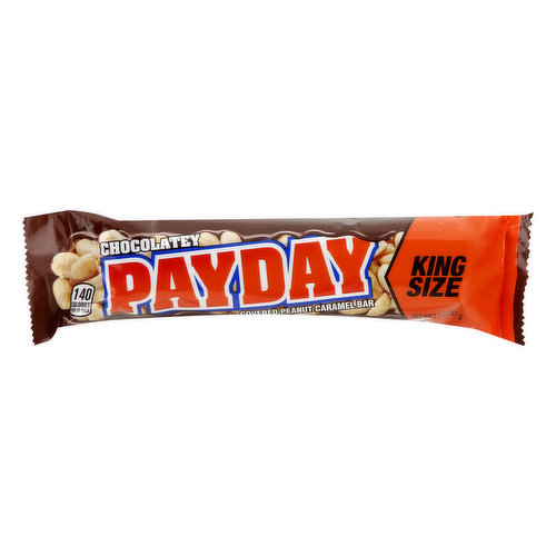 PayDay Candy Bar, Chocolately, King Size