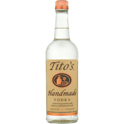 Tito's Vodka, Handmade