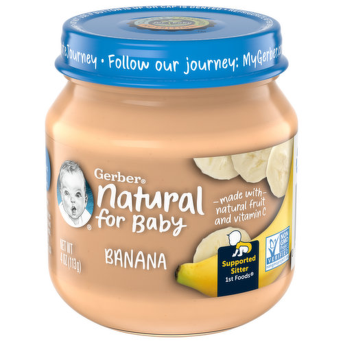 Gerber Banana, Natural for Baby