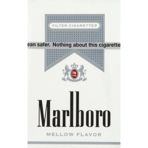 Marlboro Cigarettes, Filter, Silver Pack