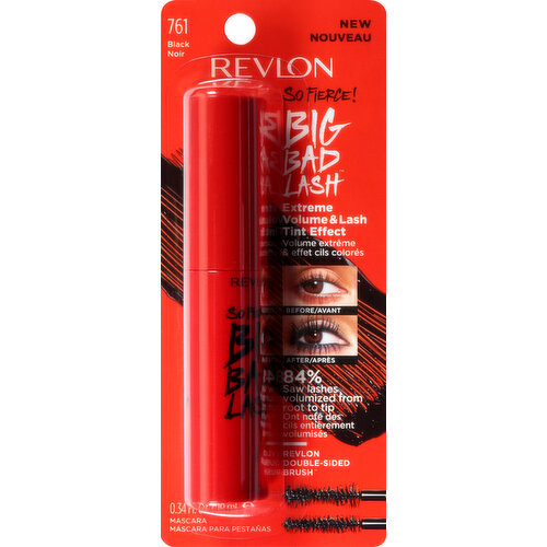 Revlon Mascara, Big Bad Lash, Black 761