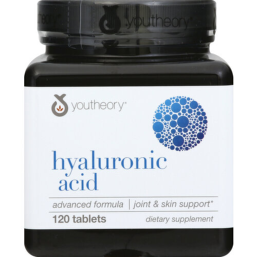 youtheory Hyaluronic Acid, Tablets