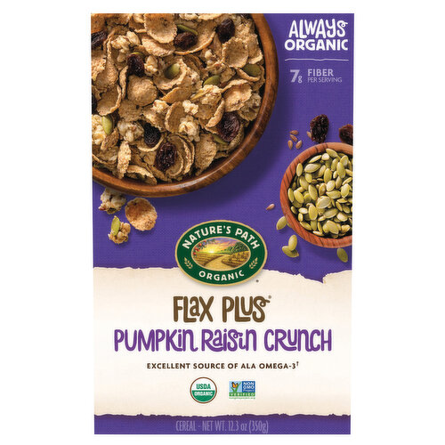 Nature's Path Organic Cereal, Pumpkin Raisin Crunch