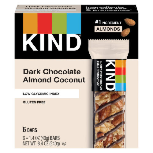Kind Bars, Dark Chocolate Almond Coconut