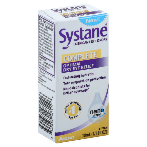 Systane Eye Drops Complete Lubricant