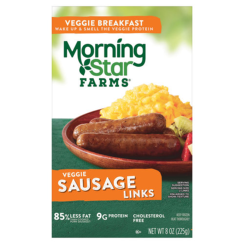 MorningStar Farms Sausage Links, Veggie