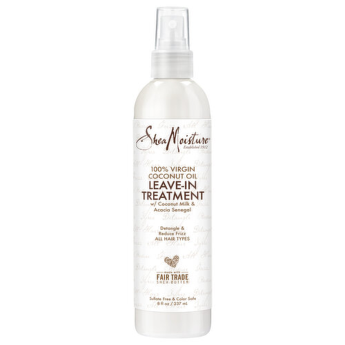 Shea Moisture Leave-in Treatment, 100% Virgin Coconut Oil