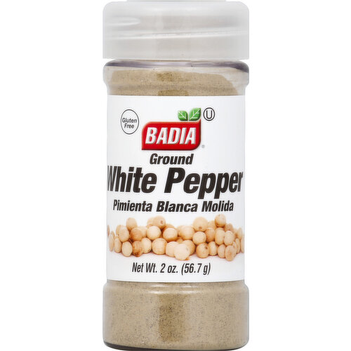 Badia White Pepper, Ground