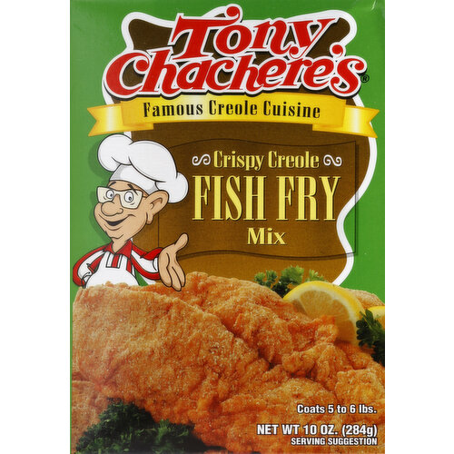 Tony Chachere's Fish Fry Mix, Crispy Creole