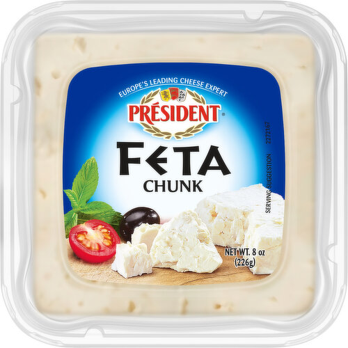 President Cheese, Feta, Chunk