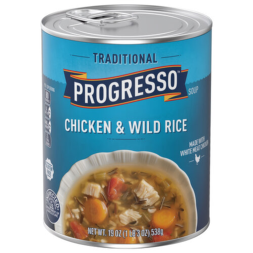 Progresso Soup, Chicken & Wild Rice, Traditional