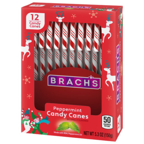 Brach's Candy Canes, Peppermint - Brookshire's