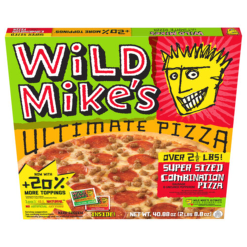 Wild Mike's Pizza, Combination, Super Sized, Ultimate