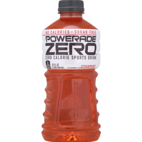 Powerade Sports Drink, Zero Calorie, Strawberry