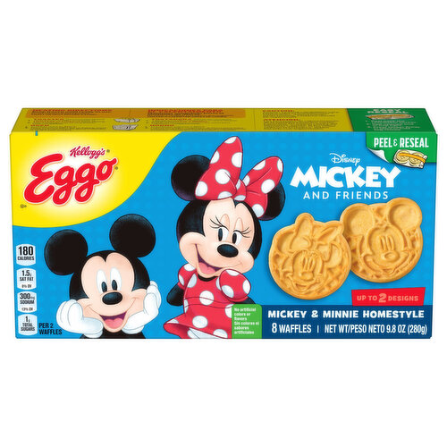 Eggo Waffles, Mickey & Minnie Homestyle