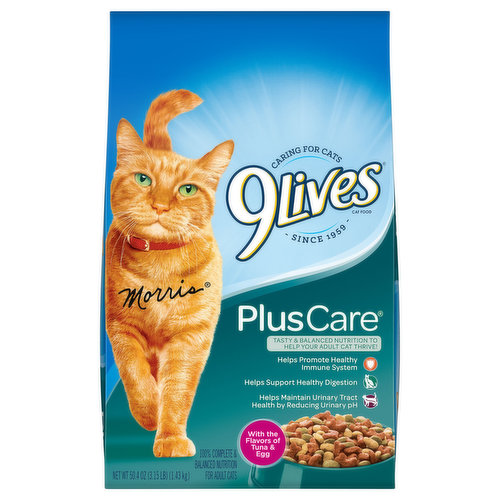 9Lives Cat Food, Tuna & Egg, Adult