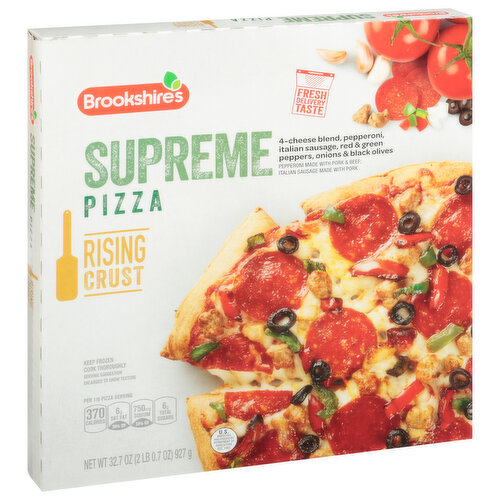 Brookshire's Rising Crust Supreme Pizza