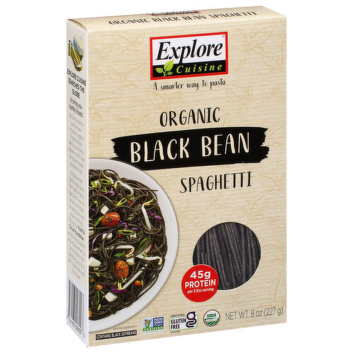 Explore Cuisine Spaghetti, Organic, Black Bean