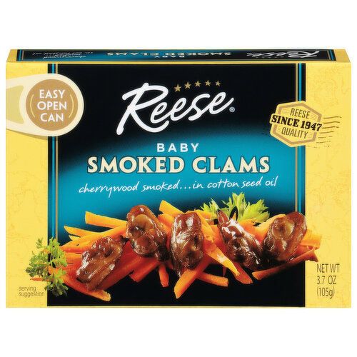 Reese Smoked Clams, Baby