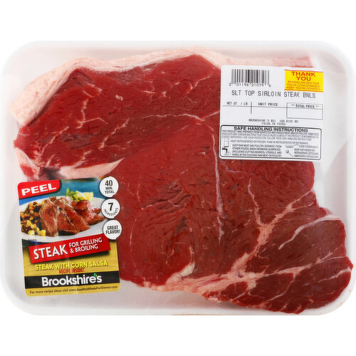 USDA Select Boneless Top Sirloin Steak