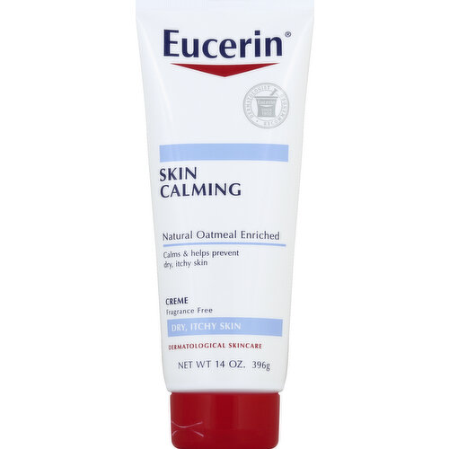 Eucerin Creme, Skin Calming, Fragrance Free