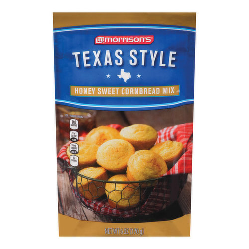 Morrison's Texas Honey Sweet Cornbread Mix