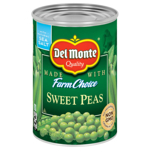 Del Monte quality. With natural sea salt.
