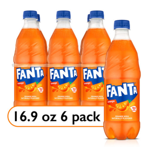 Fanta Soda, Orange