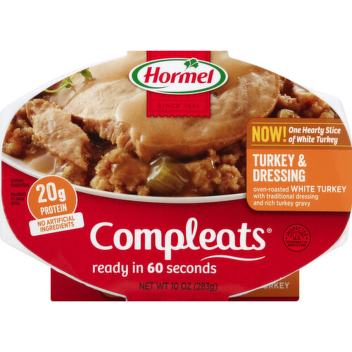 Hormel Turkey & Dressing with Gravy