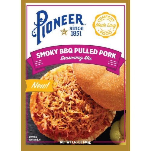 Pioneer Pioneer BBQ Pulled Pork Seasoning Mix