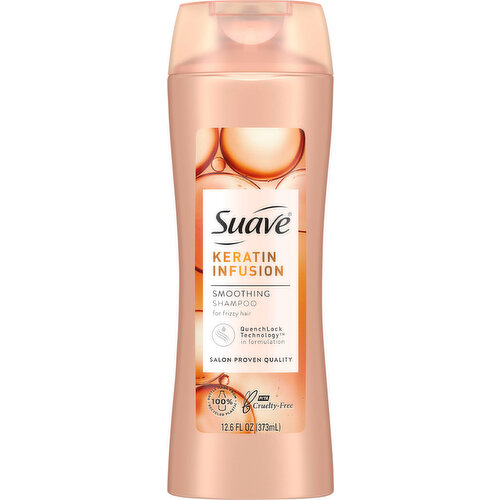 Suave Shampoo, Smoothing, Keratin Infusion