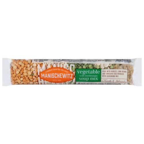 Manischewitz Soup Mix, Vegetable with Mushrooms