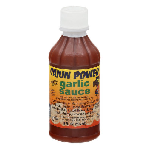 Garlic Sauce, Original Recipe – Cajun Power