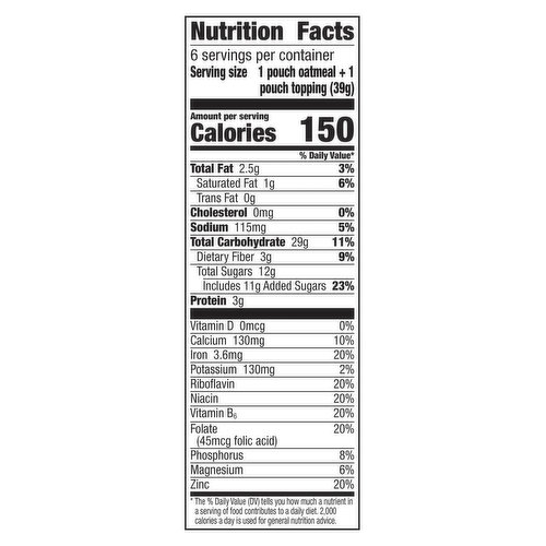 Cocoa Puffs Nutrition Facts