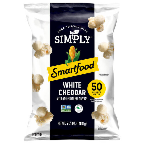 Smartfood Popcorn, White Cheddar