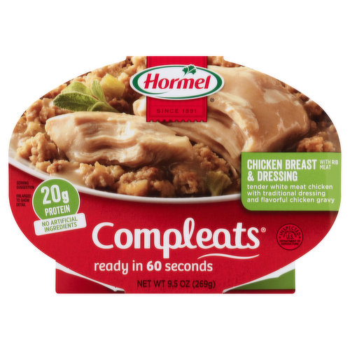 Hormel Chicken Breast & Dressing, with Rib Meat