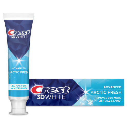 Crest 3D White Advanced Toothpaste, Arctic Fresh