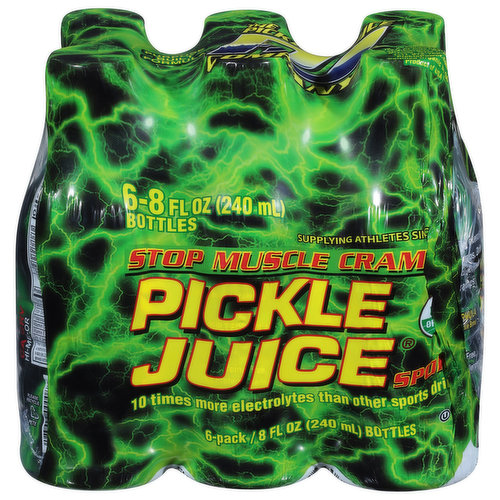 Pickle Juice Sports Drink, 6 Pack