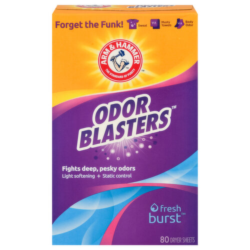 Arm & Hammer Dryer Sheets, Fresh Burst