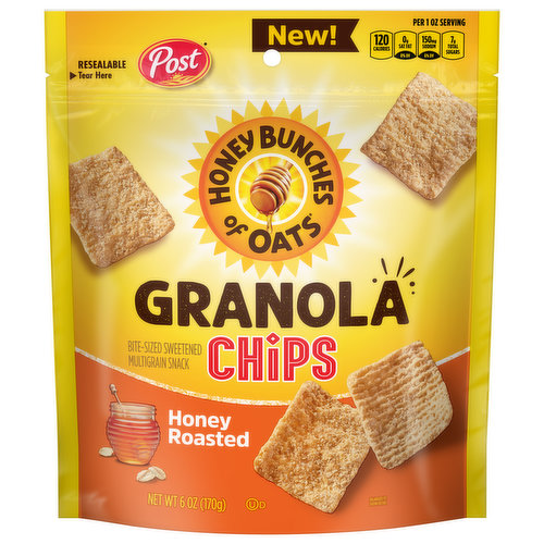 Post Granola Chips, Honey Roasted