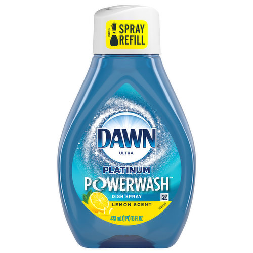 Dawn Ultra Dish Spray, Lemon Scent, Platinum