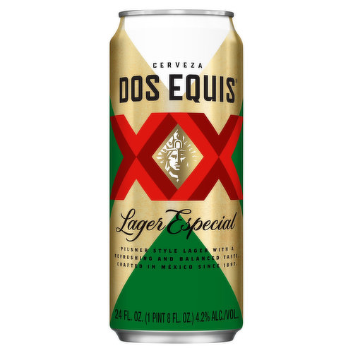 Enjoy responsibly. Lager beer.