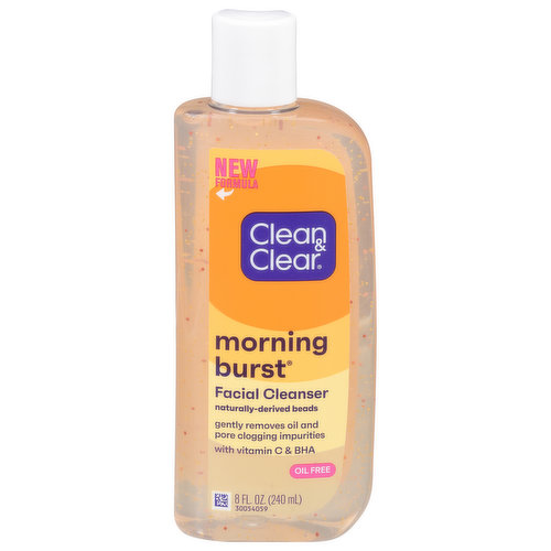 Clean & Clear Morning Burst Oil-Free Face Wash, 12 fl. oz