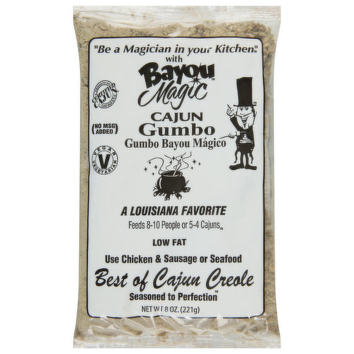 Bayou Magic Cajun Gumbo, Low fat