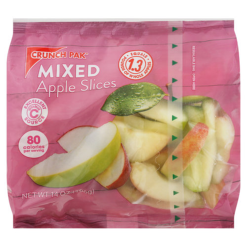 Crunch Pak Apple Slices, Mixed