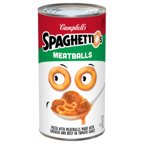 SpaghettiOs Pasta, Meatballs