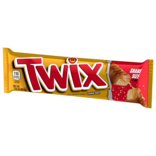 Twix Candy Bars, Wrapped Chocolate Bars