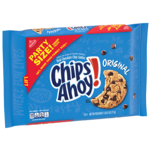Chips Ahoy! Delicious Chocolate Chip Cookies - Real Chocolate,  Single-Serve, On-the-Go Snacking - 3 oz. in the Snacks & Candy department  at