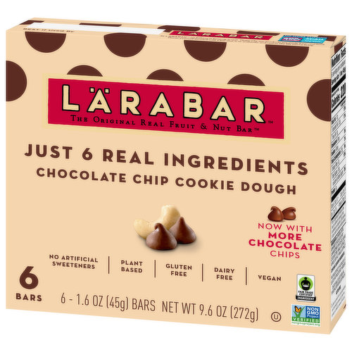 Larabar Fruit & Nut Bar, Chocolate Chip Cookie Dough - FRESH by Brookshire's