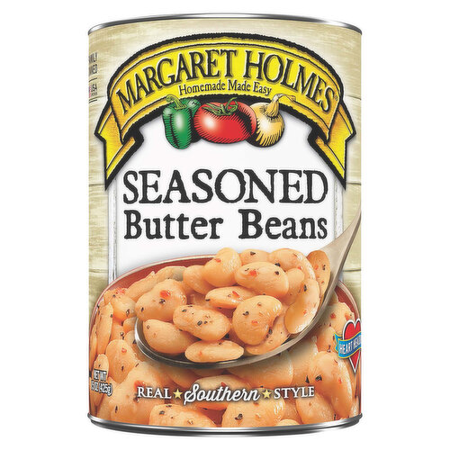 Margaret Holmes Butter Beans, Seasoned